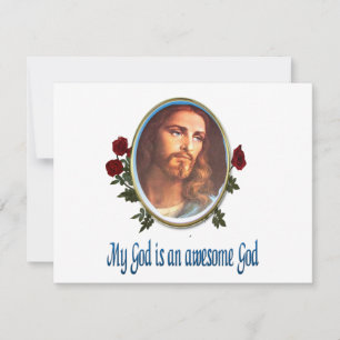 Carte De Correspondance Mon Dieu est un verset magnifique de la Bible de D