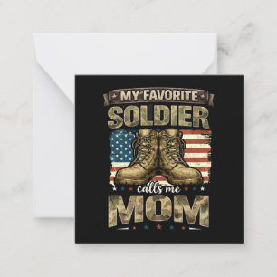 Carte De Correspondance Mon soldat préféré m'appelle maman
