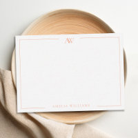 Monogramme élégant minimaliste moderne