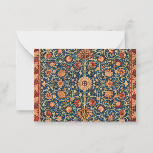 Carte De Correspondance Morris - Holland Park, design vintage de tapis