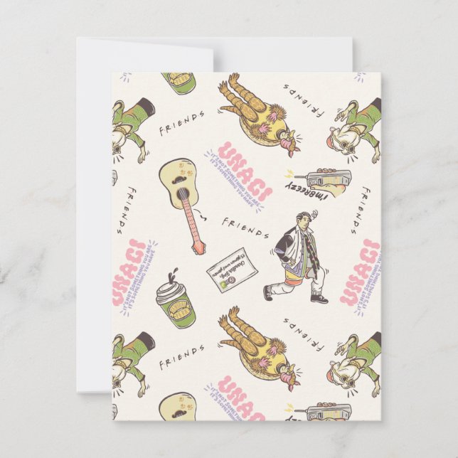 Carte De Correspondance Motif de dessin animé Tan FRIENDS™ (Devant)