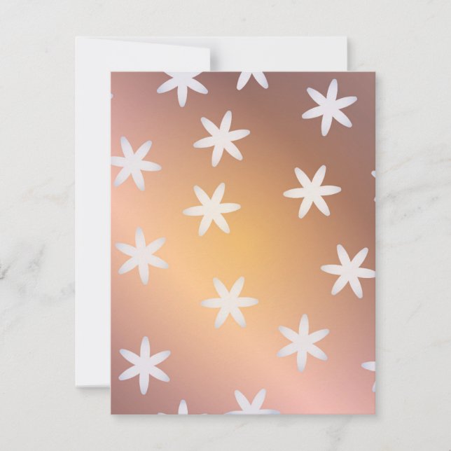 Carte De Correspondance Motif d'hiver 13 (Devant)