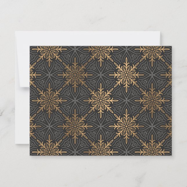 Carte De Correspondance Motif d'ornement 3 (Devant)