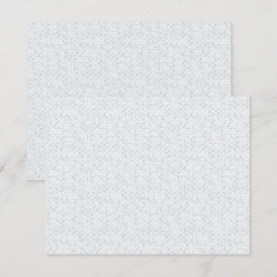 Carte De Correspondance Motif Élégant et Minimaliste pour l'École