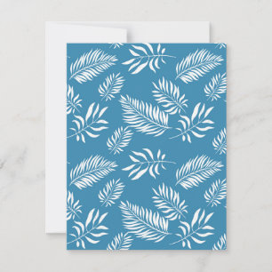 Carte De Correspondance Motif feuille 13