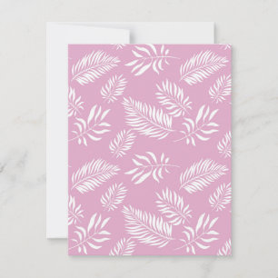 Carte De Correspondance Motif feuille 15