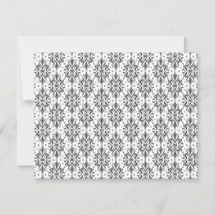 Carte De Correspondance Motif Vintage de luxe 4