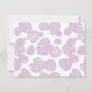 Carte De Correspondance Multicolor Feuilles tropicaux 10