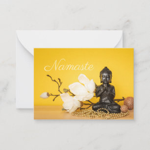 Carte De Correspondance Namaste Bouddha