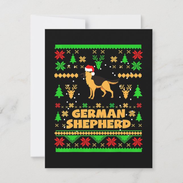 Carte De Correspondance Noël Berger Allemand (Devant)