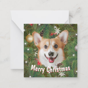Carte De Correspondance Noël Corgi