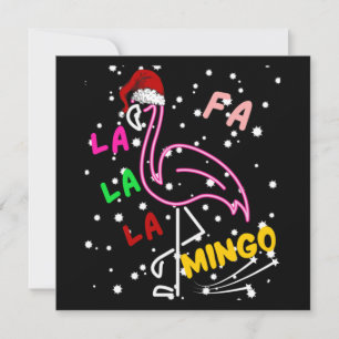 Carte De Correspondance Noël Fa la la la mingo Essentiel