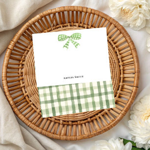 Carte De Correspondance Noël joyeux arc en aquarelle verte rétro