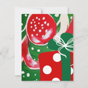 Carte De Correspondance Noël présent