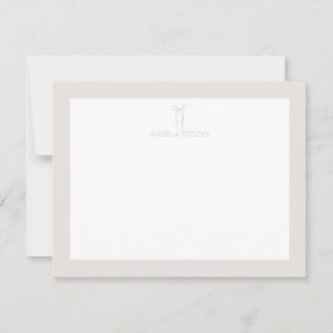 Carte De Correspondance Nœud neutre de nom personnalisé