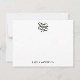 Carte De Correspondance Nom de logo minimaliste simple