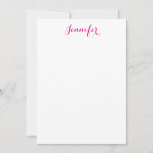 Carte De Correspondance Nom professionnel élégant moderne minimaliste simp