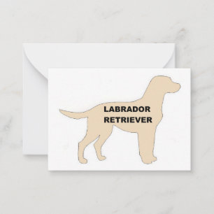 Carte De Correspondance nom silhouette jaune LR