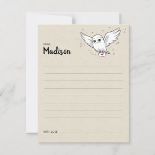 Carte De Correspondance Note de capsule temporelle pour la baby shower HAR
