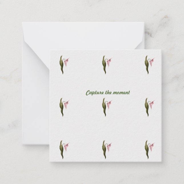 Carte De Correspondance Note plate (Devant)