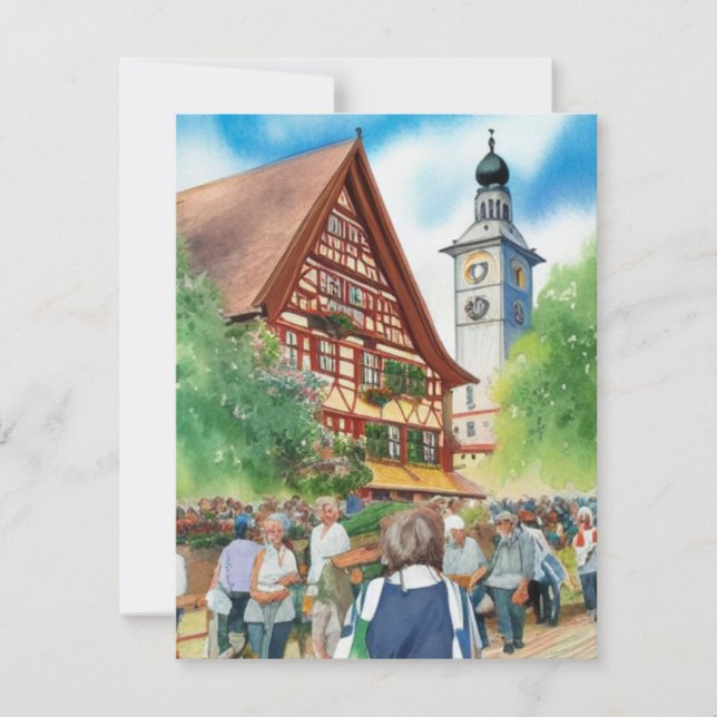 Carte De Correspondance Oktoberfest (Devant)