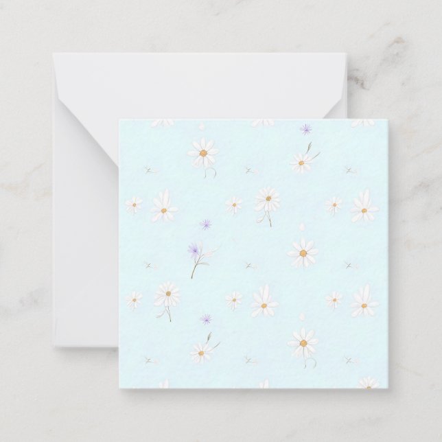 Carte De Correspondance Ombre de menthe (Devant)