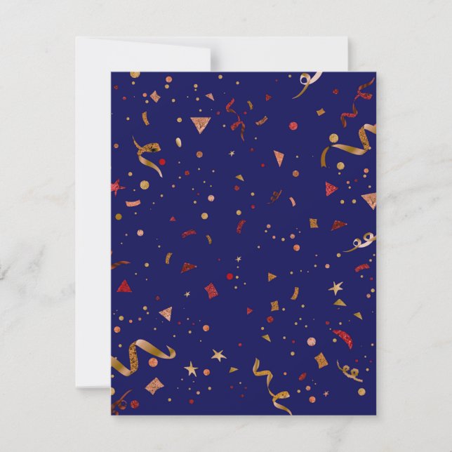Carte De Correspondance Ornements festifs 7 (Devant)