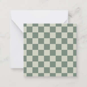 Carte De Correspondance Panneau de contrôle vert