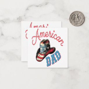 Carte De Correspondance Papa Cowboy American Dad