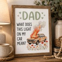 Papa, Que Signifie Cette Lumière Sur Ma Voiture ? 