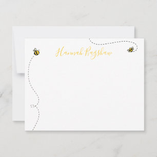 Carte De Correspondance Papeterie de l'abeille