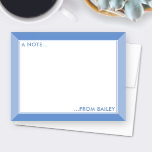 Carte De Correspondance Papeterie Fille 2 Tons Violet Lavande Mignonne