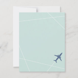 Carte De Correspondance Papeterie Jet Set - Aqua