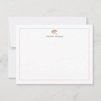 Carte De Correspondance Papeterie personnalisée avec palette de peinture r