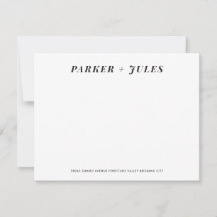 Carte De Correspondance Papeterie pour les couples