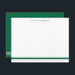 Carte De Correspondance Papeterie simple trois bandes vert gris pour homme<br><div class="desc">Ce design comporte 3 bandes en bas de la carte et un espace pour un nom. Cliquez sur le bouton Personnaliser si vous souhaitez déplacer/redimensionner les images et modifier davantage le texte ! Des variations de ce design, des couleurs supplémentaires, ainsi que des produits coordonnés sont disponibles dans notre boutique,...</div>