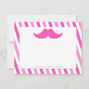 Carte De Correspondance Papier Moustache