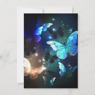 Carte De Correspondance Papillon de nuit