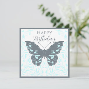 Carte De Correspondance Papillon Whimsical Joyeux anniversaire
