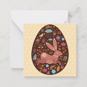 Carte De Correspondance Pâques mignonnes