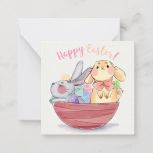 Carte De Correspondance Pâques mignonnes