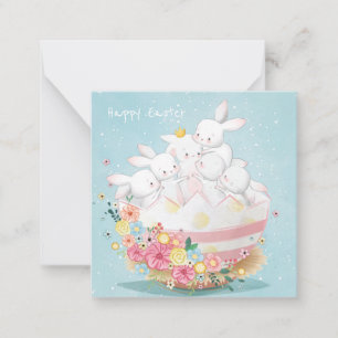 Carte De Correspondance Pâques mignonnes