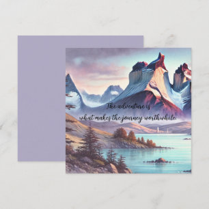 Carte De Correspondance Parc Torres del Paine, Chili & Citation