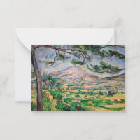 Paul Cezanne - Mont Sainte-Victoire et Grand Pin