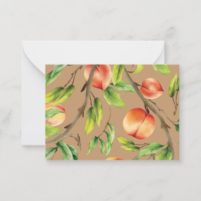 Carte De Correspondance Pêche sur l'arbre (Devant)