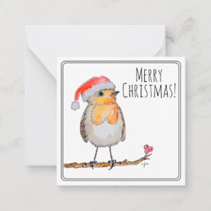 Carte De Correspondance Père Noël Robin