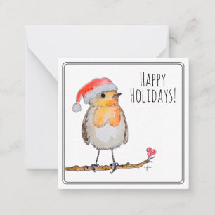Carte De Correspondance Père Noël Robin