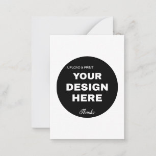 Carte De Correspondance personnalisé, unique, élégant et minimaliste