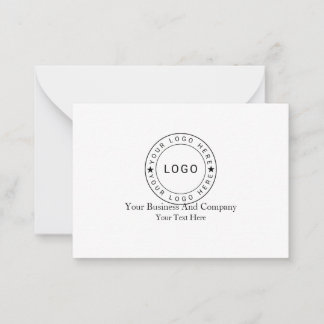 Carte De Correspondance Personnalisé votre logo et texte