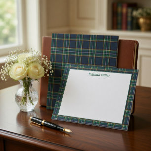 Carte de correspondance personnalisée avec motif t